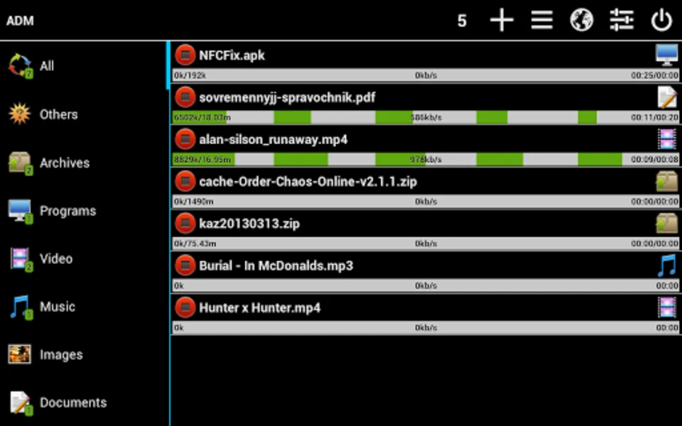 تحميل Advanced Download Manager مهكر 2025 للأندرويد مجاناً