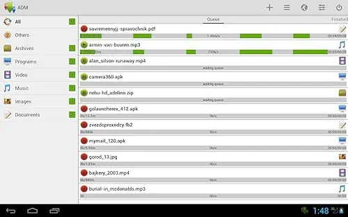 تحميل Advanced Download Manager مهكر 2025 للأندرويد مجاناً
