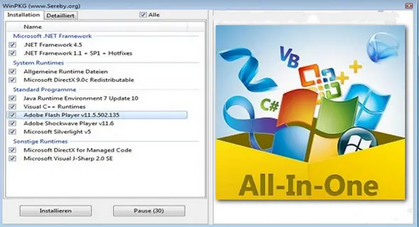 تحميل مجاني لـ All in One Runtimes