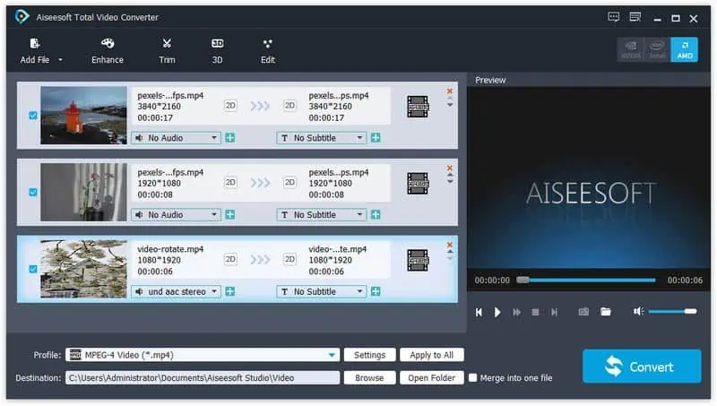 تنزيل Aiseesoft Video Converter مجانًا