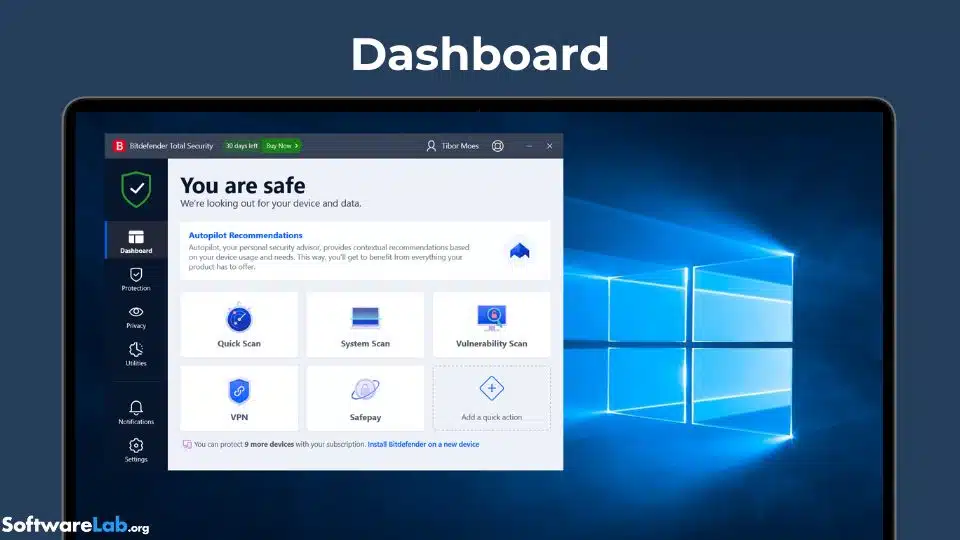 تحميل برنامج Bitdefender Total Security مفعل 2025 مجاناً