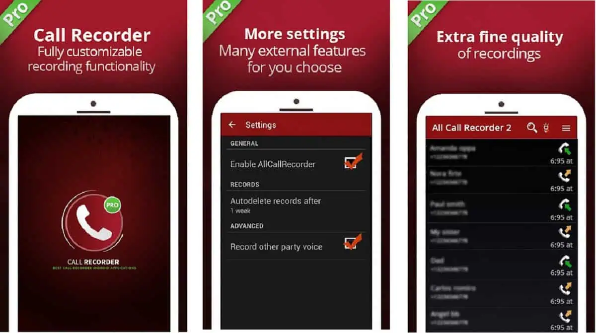تنزيل مسجل المكالمات Pro مهكر 2025 أخر إصدار APK للأندرويد