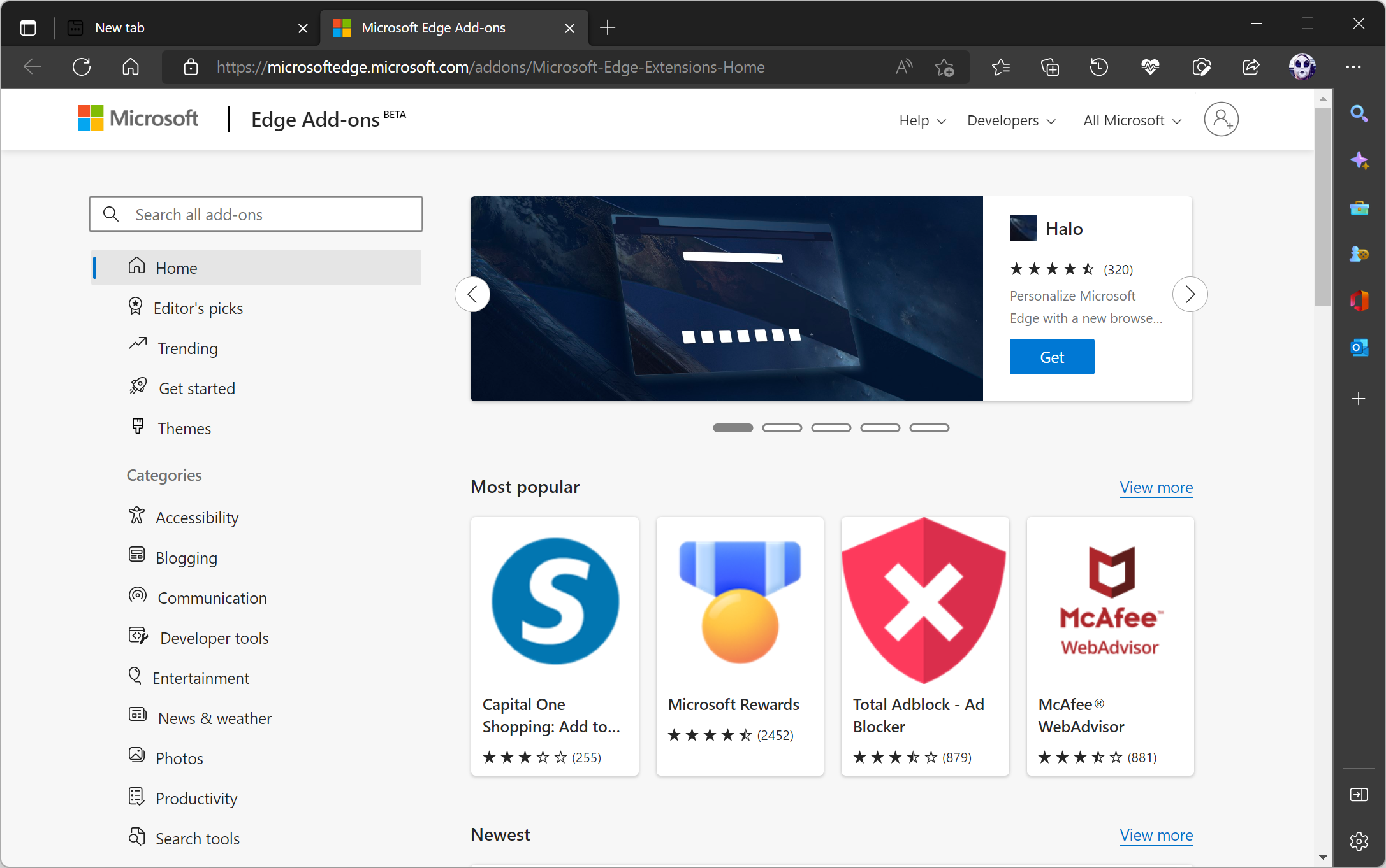 تحميل متصفح إيدج للكمبيوتر Microsoft Edge عربي 2025 مجاناً