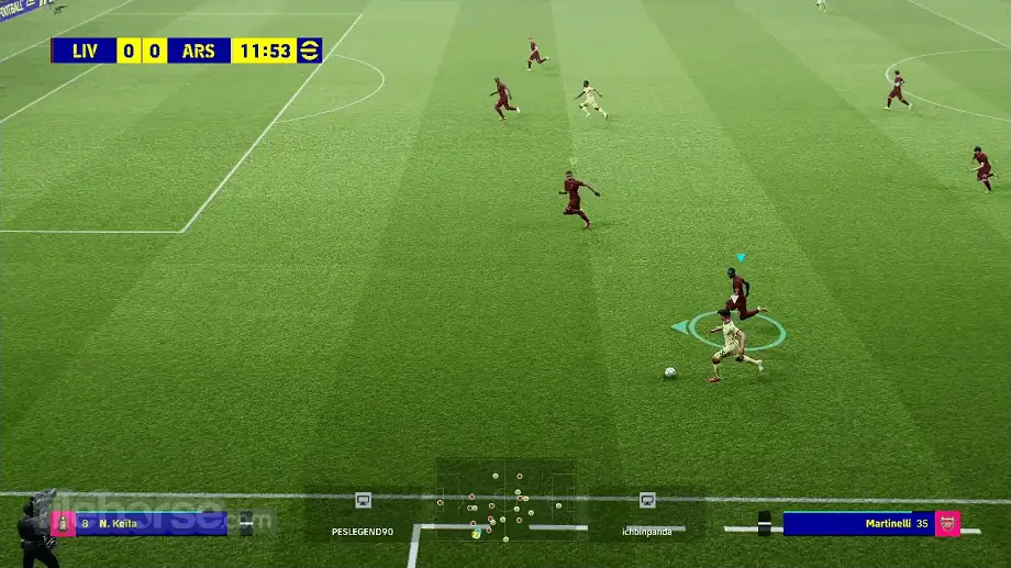تحميل لعبة بيس PES 2022 للكمبيوتر من ميديا فاير تعليق عربي