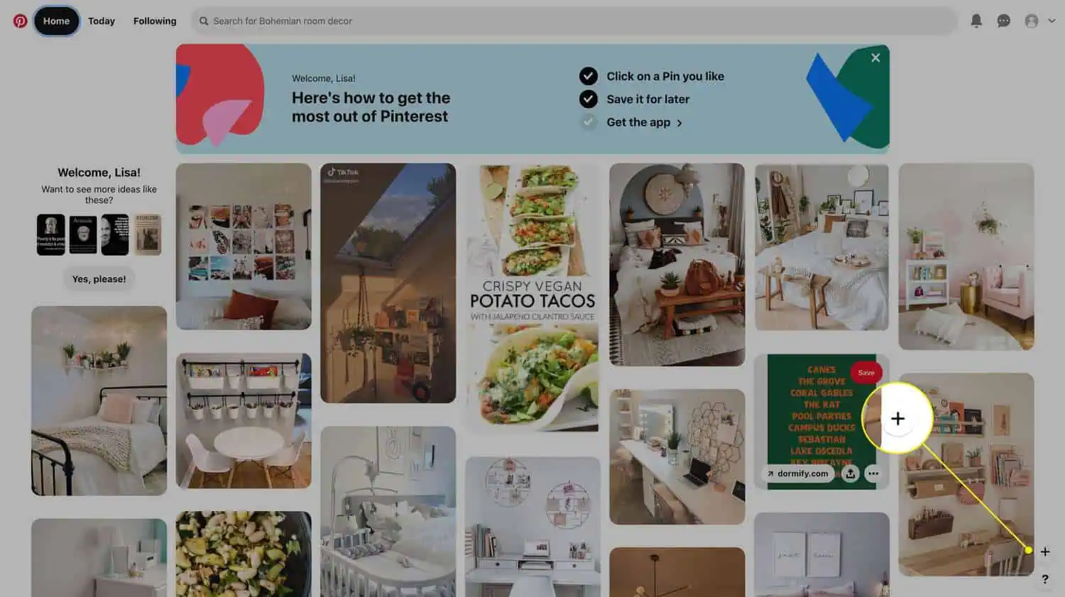 تحميل برنامج بنترست Pinterest 2025 للكمبيوتر وللموبايل مجانا