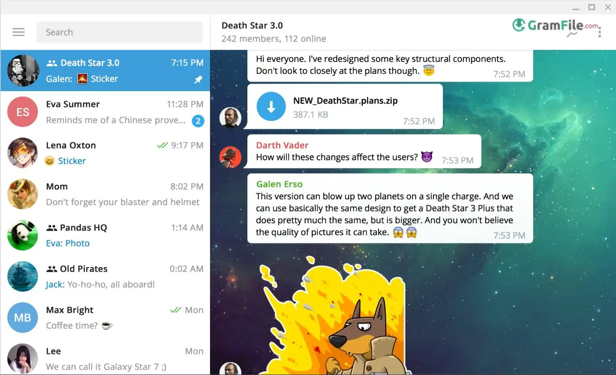 تليجرام للكمبيوتر - تحميل Telegram PC 2025 بالعربي مجاناً