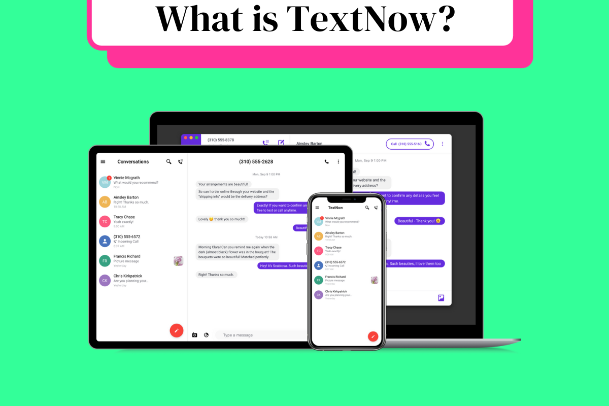 تحميل برنامج TextNow Premium مهكر 2025 للأندرويد APK مجاناً